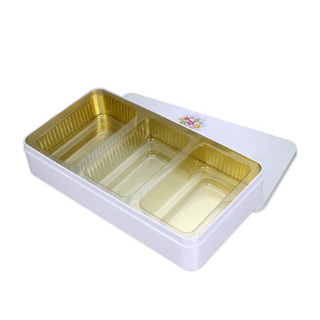 flower mooncake tins